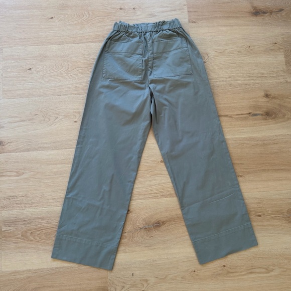 Everlane Easy Pants - Kalamata (Olive Green) - Picture 4 of 10